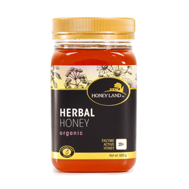 Raw Honey – Organic Herbal Honey - Honey Land®