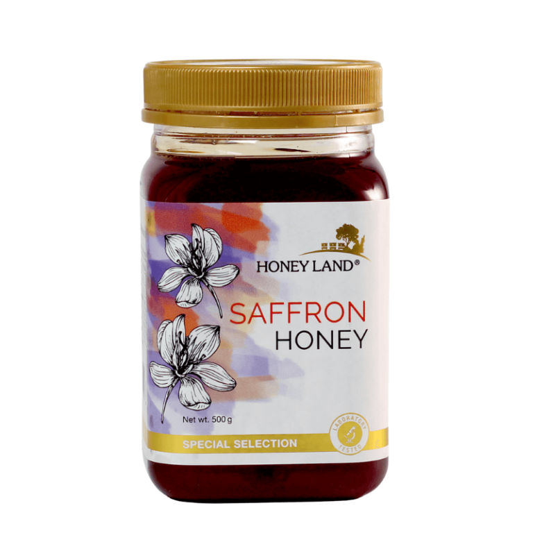 Raw Honey Saffron Honey (500g) Honey Land®