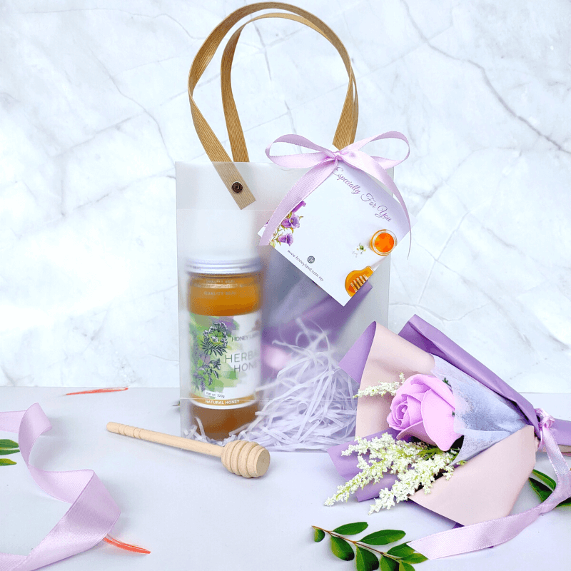 Gift Bag with Honey
