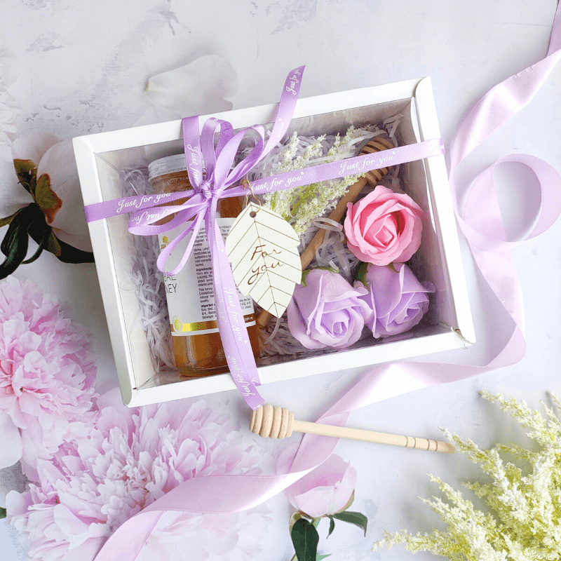 Honey Gift Box Same day delivery Purple